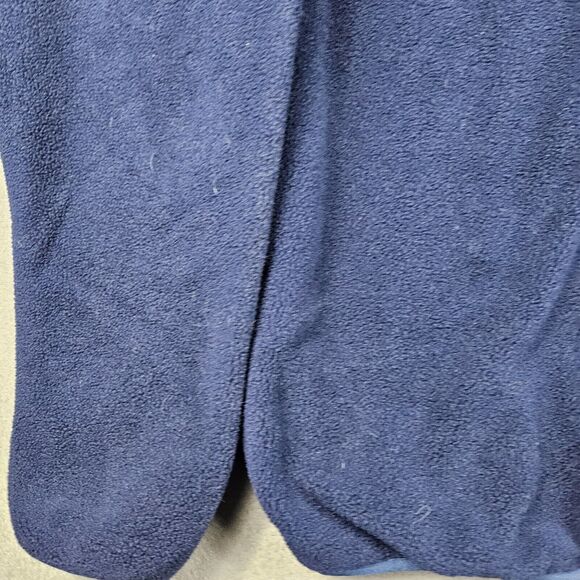 LL Bean Sweater Mens XL Fleece Snap T 1/4 Blue Gorpecore L.L. Bean - Picture 3 of 12